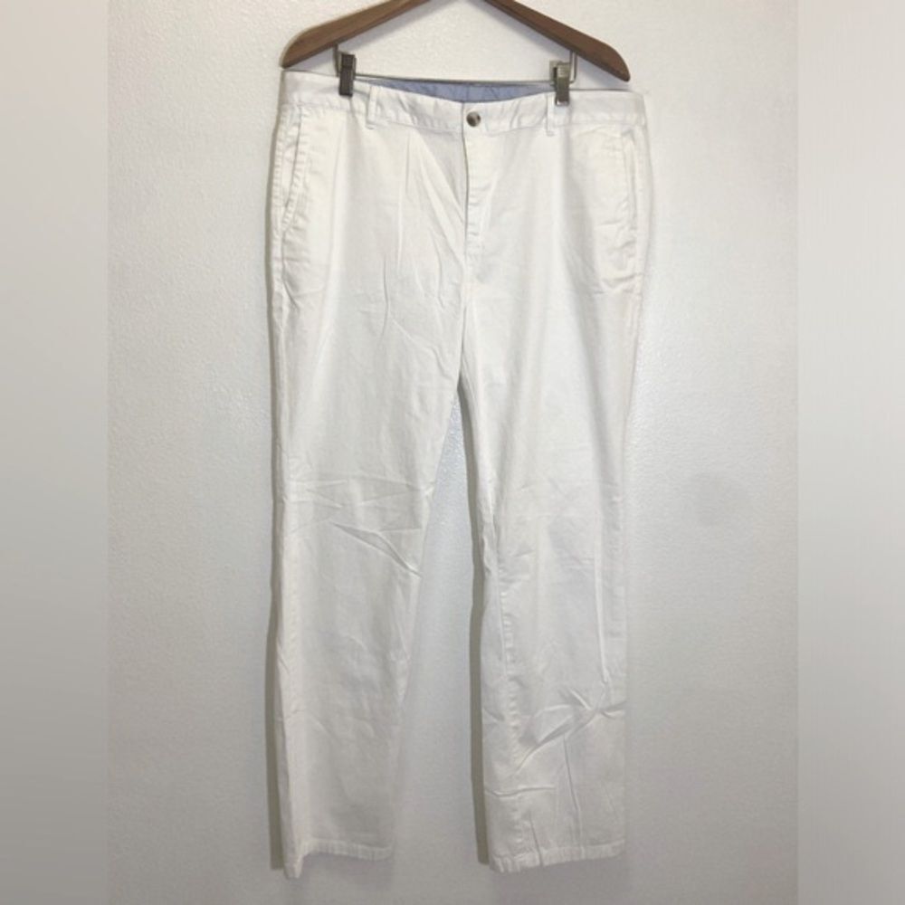 L.L. Bean - Favorite Fit Pants - Women's size 16 White